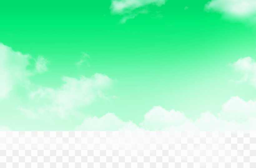 Green Sky Computer Wallpaper, PNG, 3500x2300px, Green, Atmosphere, Cloud, Cloud Computing, Computer Download Free