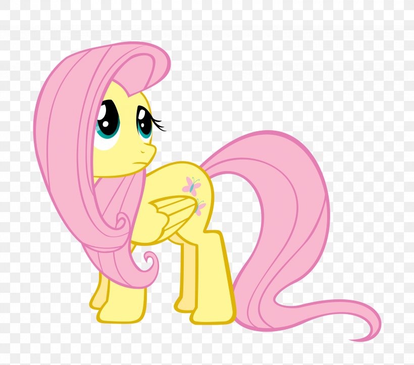 Pony Fluttershy Pinkie Pie Horse, PNG, 3000x2647px, Watercolor, Cartoon, Flower, Frame, Heart Download Free