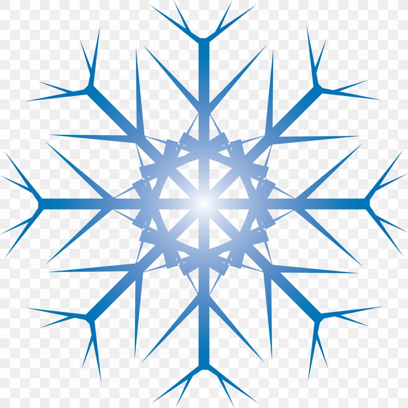Snowflake Christmas, PNG, 4200x4200px, Snowflake, Artwork, Black And White, Blue, Christmas Download Free