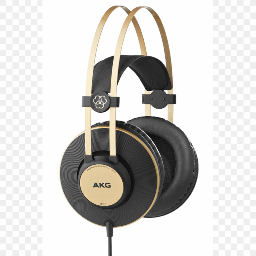 AKG K92 Headphones Recording Studio Audio, PNG, 1000x1000px, Akg K92, Akg, Akg Y50, Audio, Audio Equipment Download Free