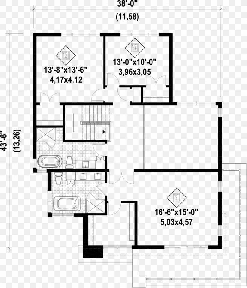 Floor Plan House Plan, PNG, 1024x1194px, Floor Plan, Area, Bathroom, Bathtub, Black And White Download Free