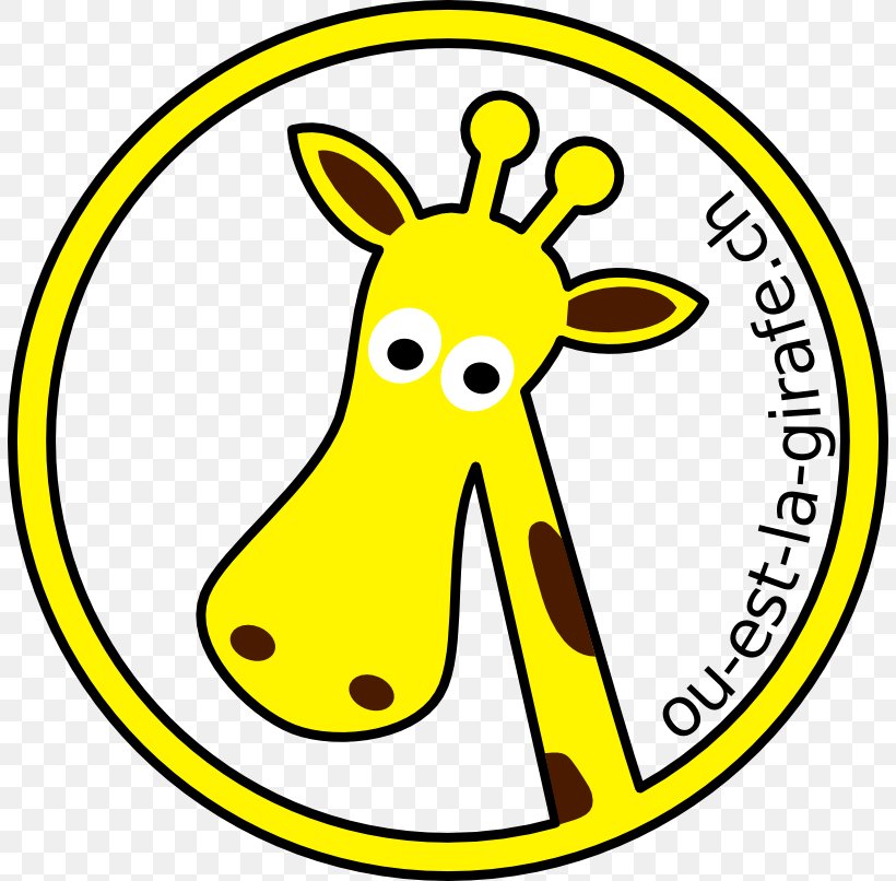 Logo Northern Giraffe Clip Art, PNG, 806x806px, Logo, Animal, Area, Black And White, Coloring Book Download Free