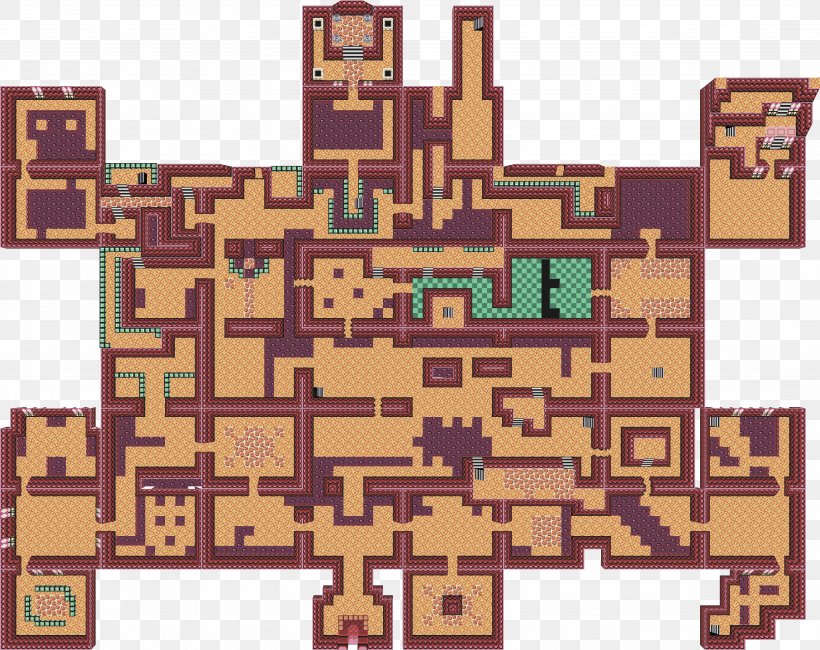 The Legend Of Zelda: Link's Awakening Video Game Pixel Art Sprite, PNG, 4314x3420px, 2d Computer Graphics, Video Game, Art, Floor Plan, Game Boy Color Download Free