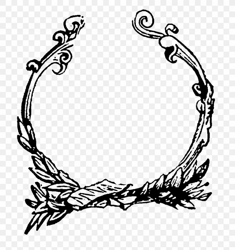 Borders And Frames Graphic Design Clip Art, PNG, 948x1006px, Borders And Frames, Art, Black And White, Body Jewelry, Decorative Arts Download Free
