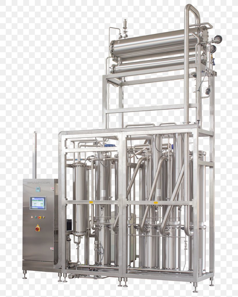 Multiple-effect Distillation Multiple-effect Evaporator Water For Injection Alembic, PNG, 757x1024px, Distillation, Alembic, Condensation, Cylinder, Industry Download Free