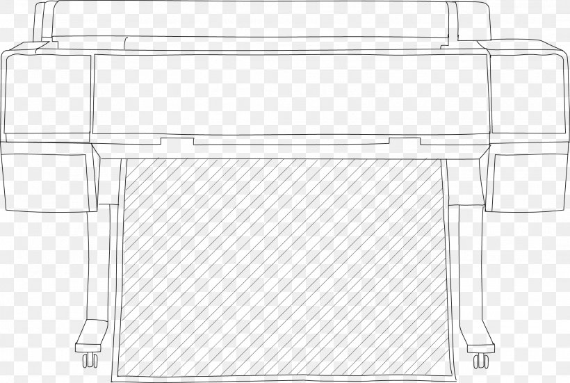 Paper Line Art Furniture, PNG, 2125x1430px, Paper, Area, Black And White, Drawing, Furniture Download Free