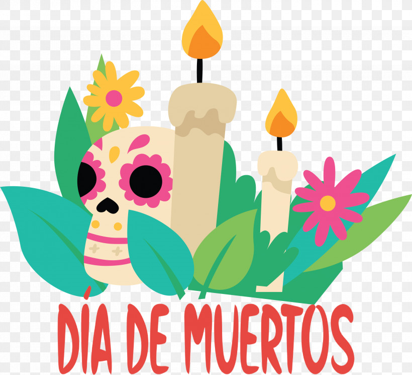 Dia De Muertos Day Of The Dead, PNG, 3000x2729px, D%c3%ada De Muertos, Day Of The Dead, Floral Design, Flower, Leaf Download Free