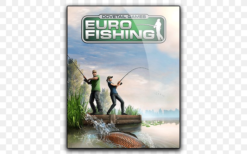 Dovetail Games Euro Fishing Video Game Carp Fishing Simulator, PNG, 512x512px, Video Game, Advertising, Angling, Carp, Casting Fishing Download Free