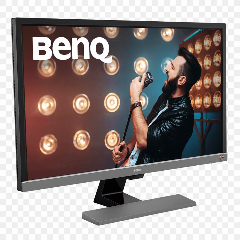 High-dynamic-range Imaging 4K Resolution Computer Monitors Ultra-high-definition Television LED-backlit LCD, PNG, 1000x1000px, 4k Resolution, Highdynamicrange Imaging, Benq, Benq El2870u, Computer Monitor Download Free