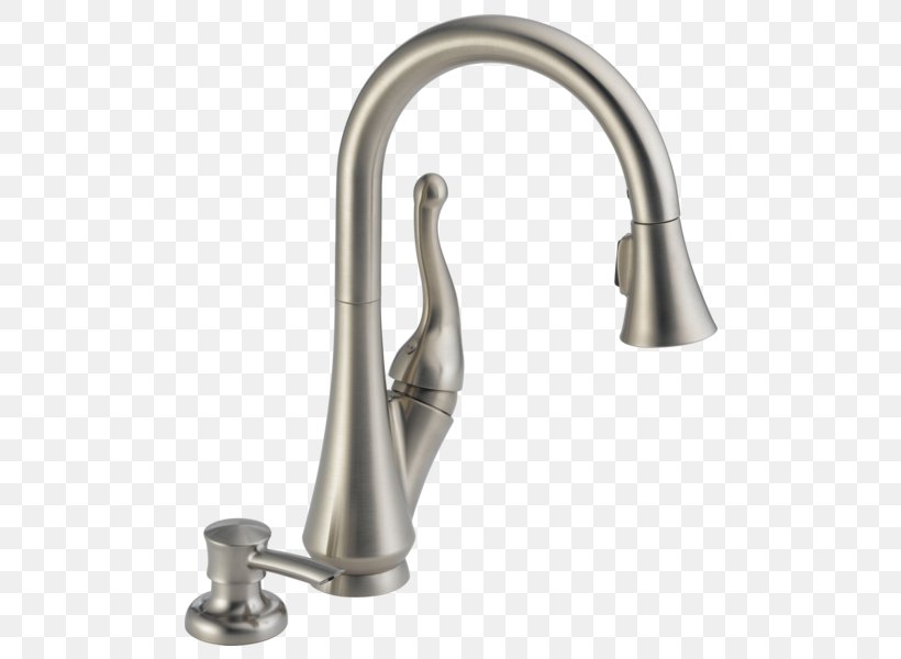 Tap Stainless Steel Handle Moen Soap Dispenser, PNG, 600x600px, Tap, Bathtub Accessory, Brass, Handle, Hardware Download Free