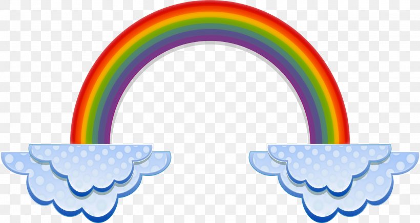 Rainbow Clip Art, PNG, 2234x1190px, Rainbow, Cloud, Color, Sky Download Free