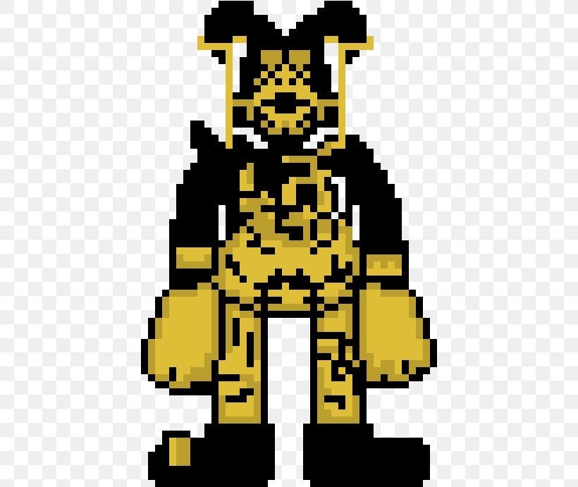 Bendy And The Ink Machine, PNG, 421x691px, Pixel Art, Canvas, Cartoon, Creativity, Geek Download Free