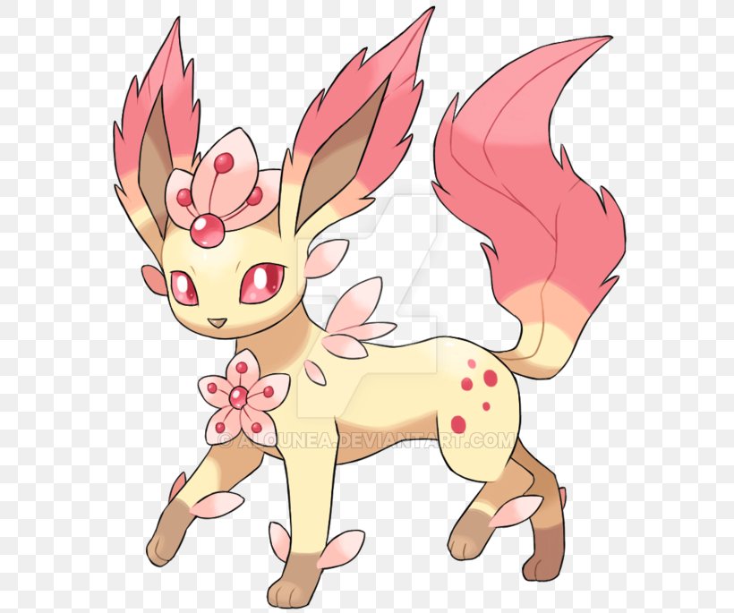 Leafeon Cherry Blossom Eevee Pokémon, PNG, 600x685px, Watercolor, Cartoon, Flower, Frame, Heart Download Free