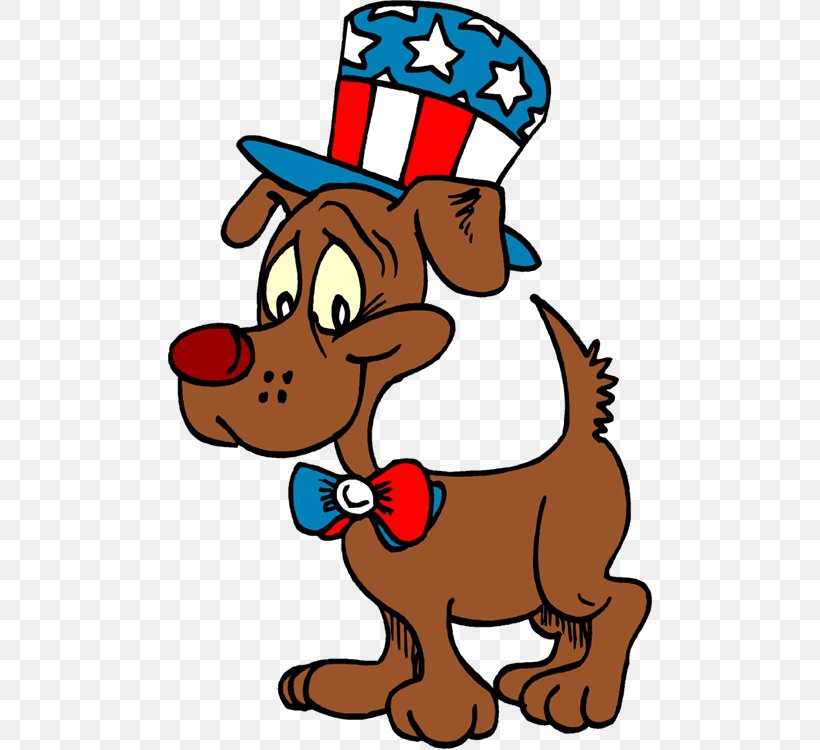 Puppy Cartoon Independence Day Dog Clip Art, PNG, 485x750px, Puppy, Area, Artwork, Bugs Bunny, Carnivoran Download Free