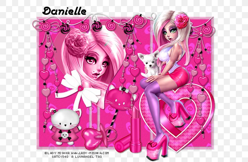 Barbie Graphic Design Pink M Character, PNG, 620x535px, Barbie, Album Cover, Character, Doll, Fiction Download Free
