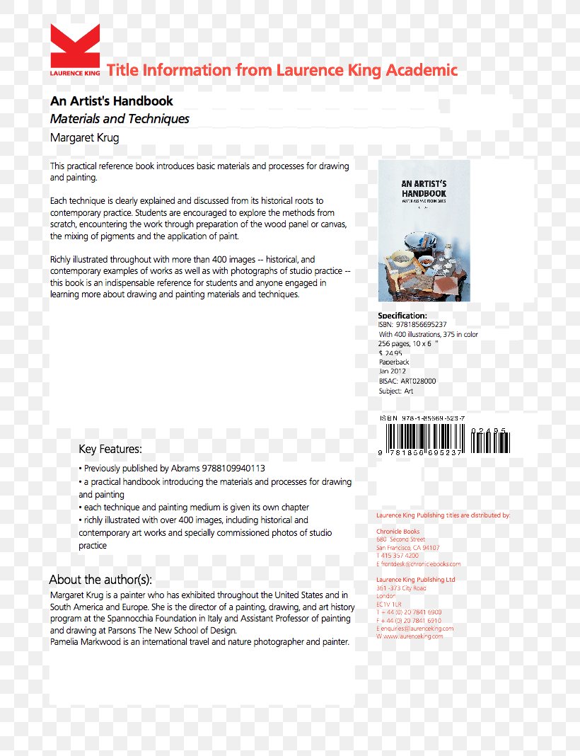 Handbook Brochure, PNG, 754x1068px, Book, Artist, Brochure, Handbook, Material Download Free