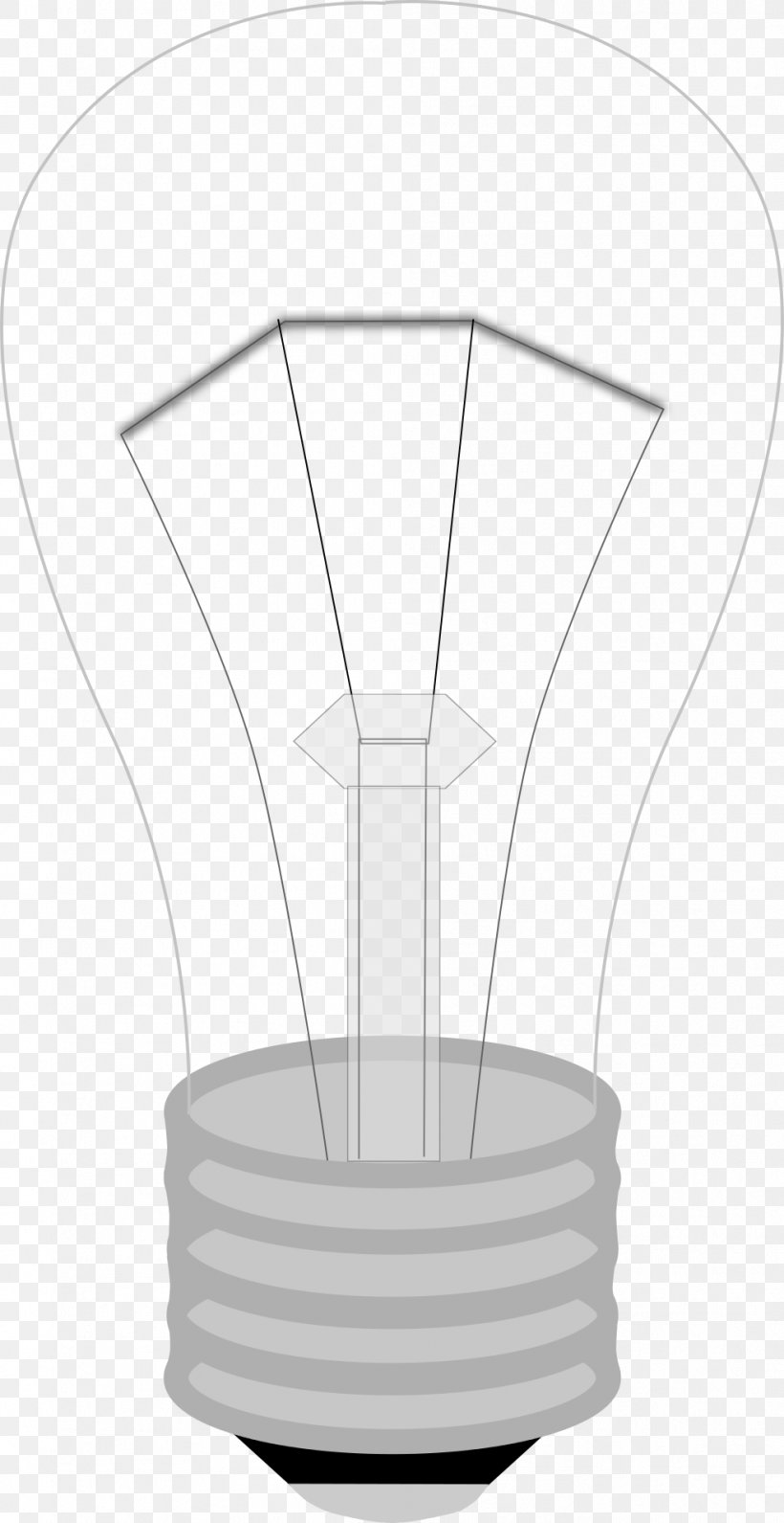 Incandescent Light Bulb Electricity, PNG, 989x1920px, Light, Black And White, Drinkware, Electrical Filament, Electricity Download Free
