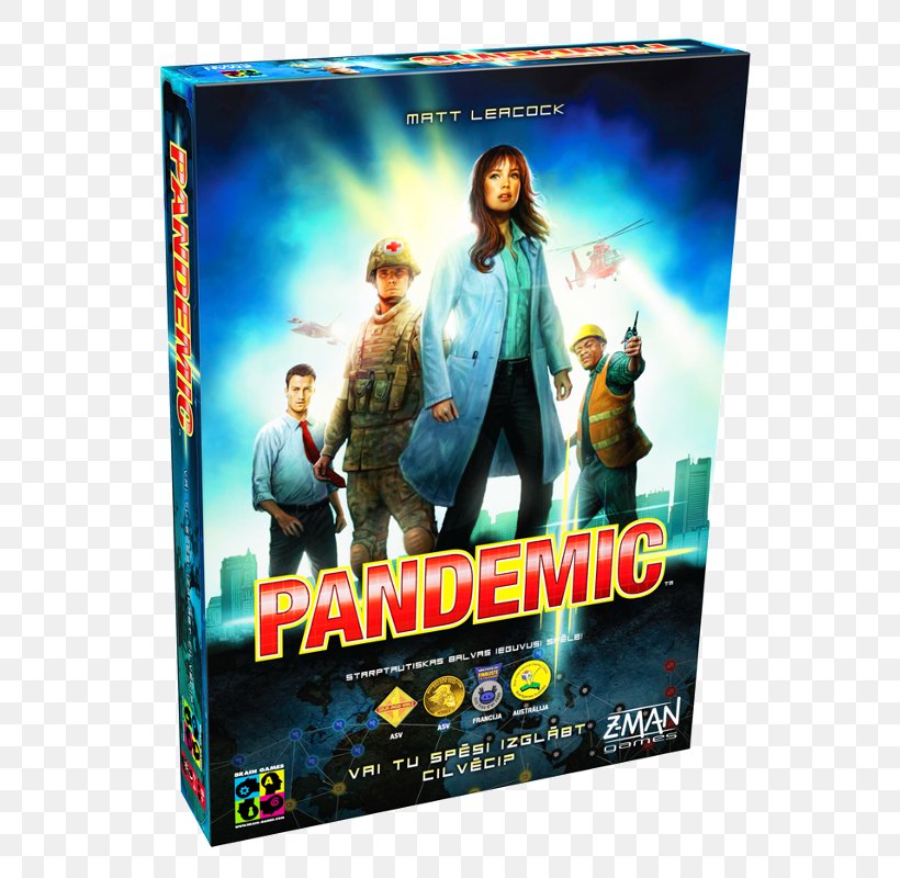 Pandemic Board Game Z-Man Games Escape From Colditz, PNG, 800x800px, Pandemic, Action Figure, Board Game, Card Game, Cooperative Board Game Download Free