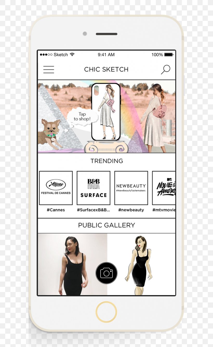 Smartphone Fashion Illustration Illustrator Sketch, PNG, 740x1331px, Smartphone, Brand, Clothing Accessories, Communication, Communication Device Download Free