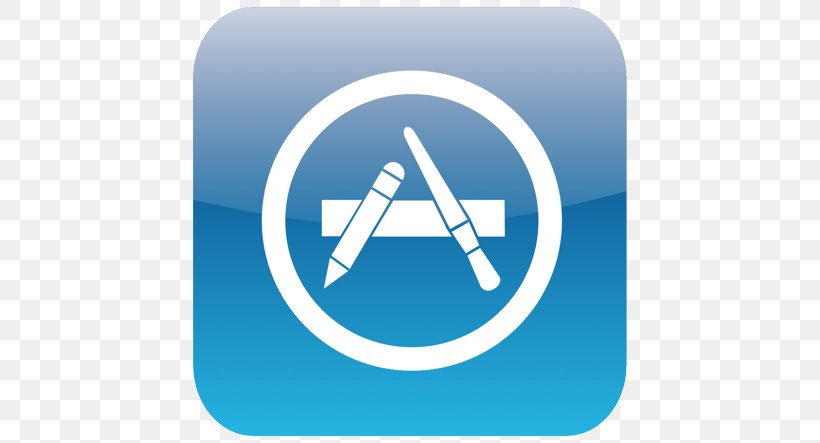 IPhone App Store Apple, PNG, 593x443px, Iphone, Android, App Store, Apple, Blue Download Free