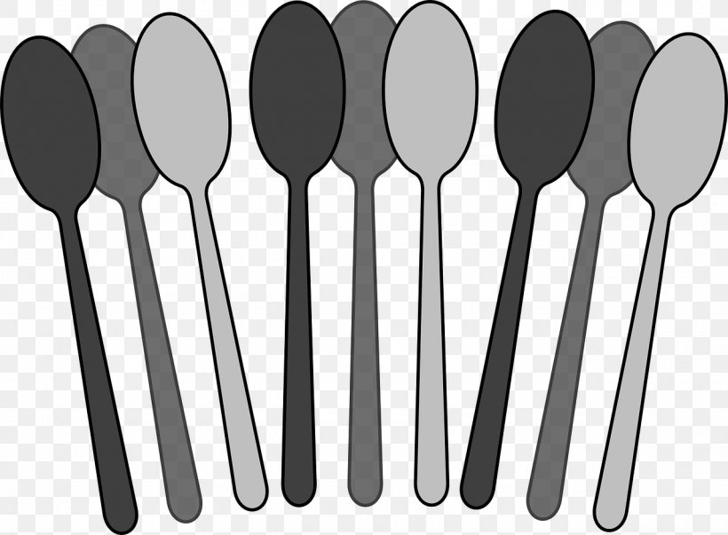 Knife Clip Art Teaspoon Fork, PNG, 1280x942px, Knife, Black And White, Cutlery, Drawing, Fork Download Free