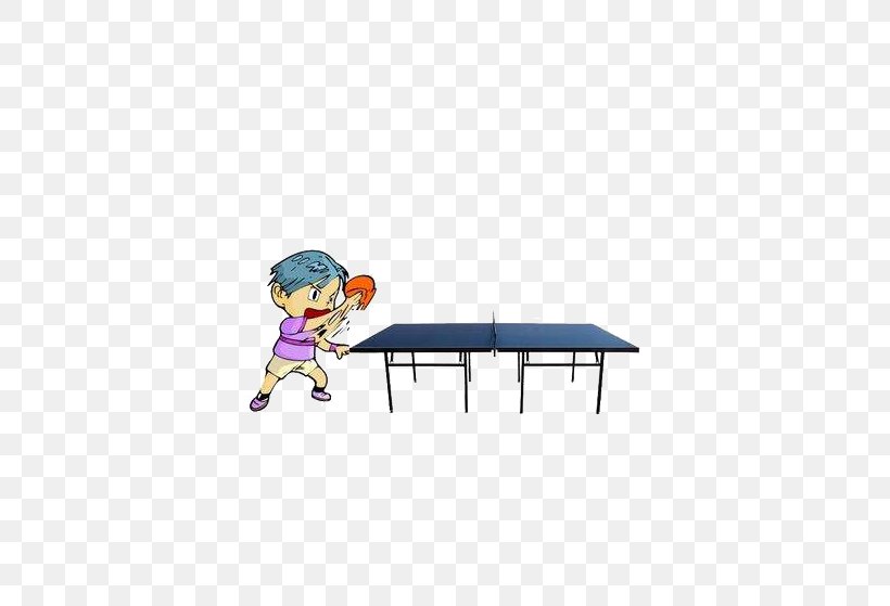 Pong Cartoon Table Tennis Illustration, PNG, 610x559px, China National Table Tennis Team, Area, Art, Ball, Ball Game Download Free
