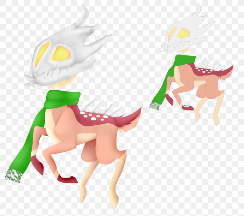Reindeer Clip Art Illustration Horse Mammal, PNG, 1024x906px, Watercolor, Cartoon, Flower, Frame, Heart Download Free