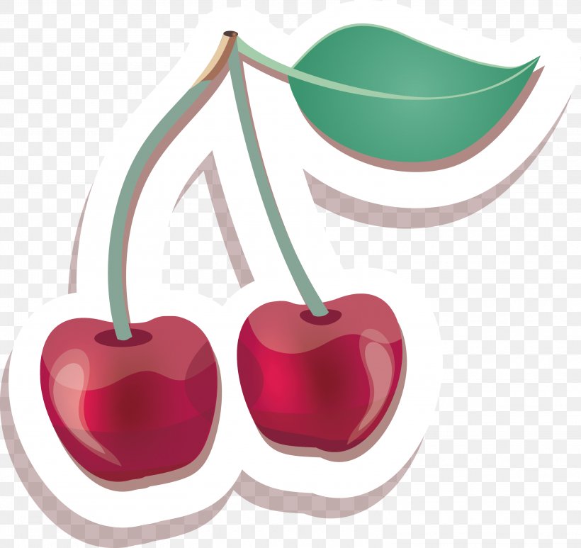 Cherry Fruit, PNG, 3053x2879px, Cherry, Apple, Auglis, Cartoon, Cherry Ice Cream Download Free