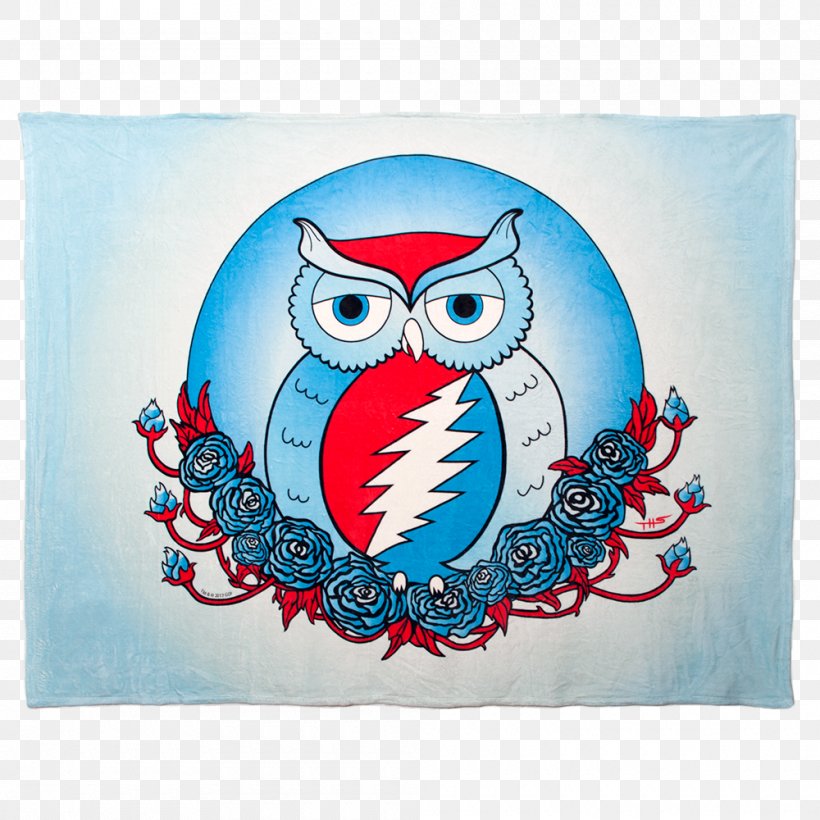 Grateful Dead Winterland Steal Your Face Deadhead Blanket, PNG, 1000x1000px, Watercolor, Cartoon, Flower, Frame, Heart Download Free