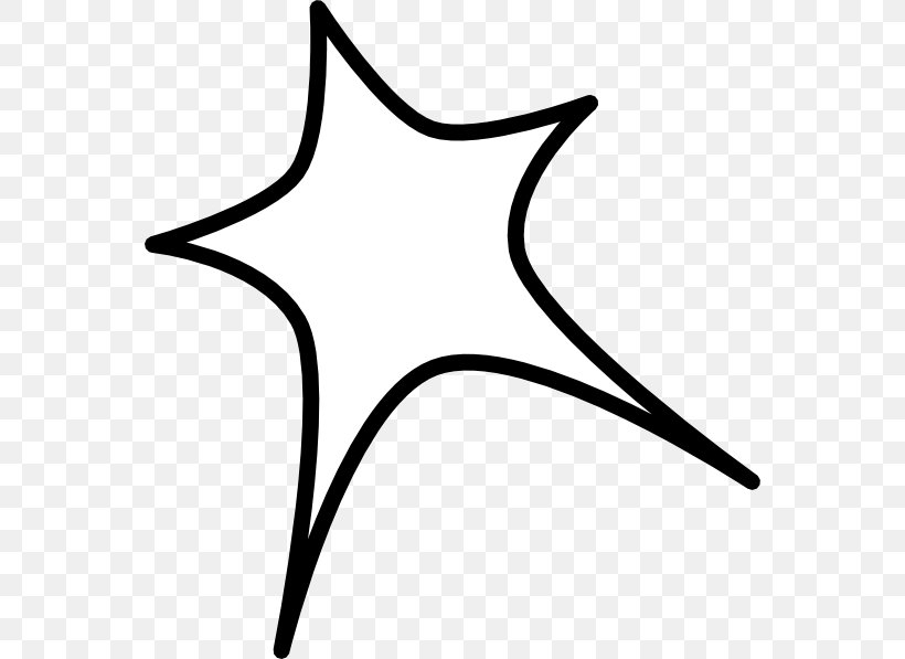 Star Clip Art, PNG, 558x597px, Star, Animation, Artwork, Black, Black And White Download Free