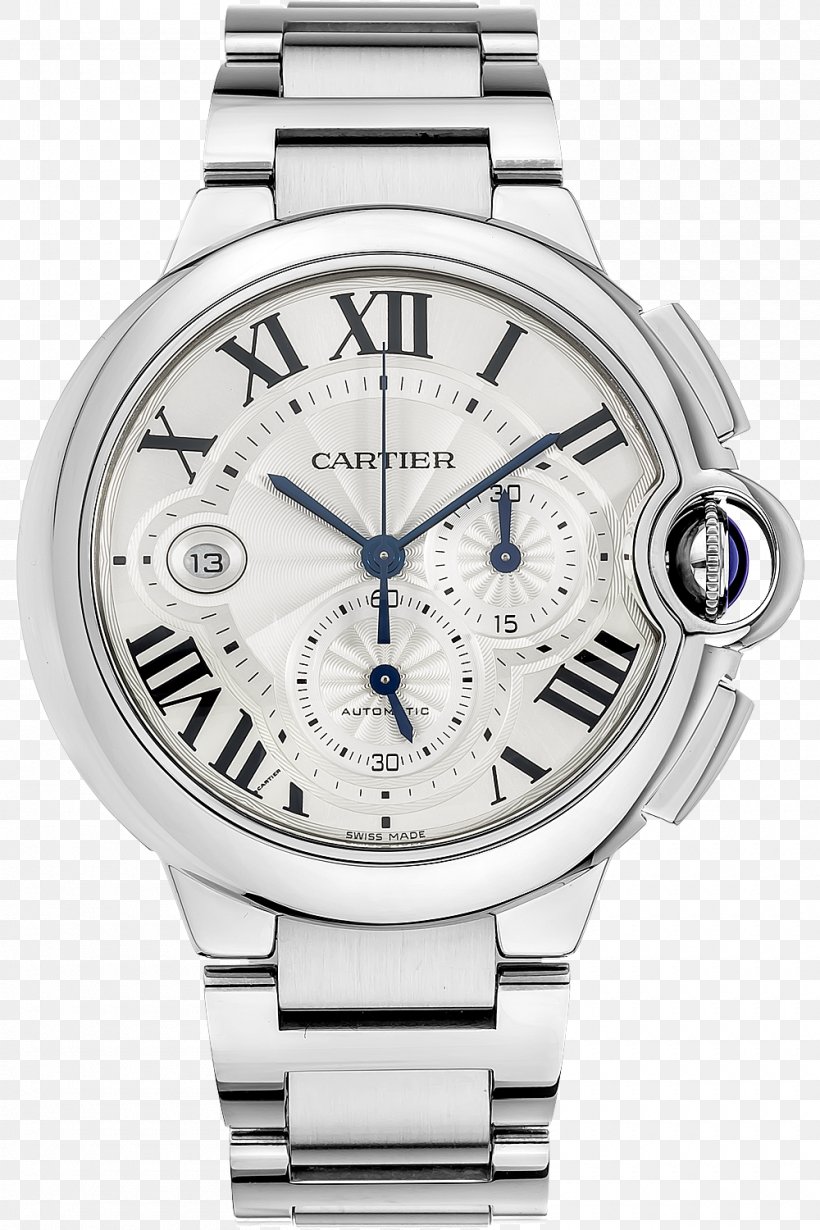 Cartier Ballon Bleu Watch Longines Chronograph, PNG, 1000x1500px, Cartier, Automatic Watch, Brand, Breitling Sa, Carat Download Free