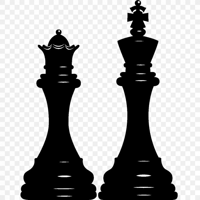 Chess Piece Queen King Clip Art, PNG, 1200x1200px, Chess, Bishop, Black And White, Board Game, Chess Piece Download Free