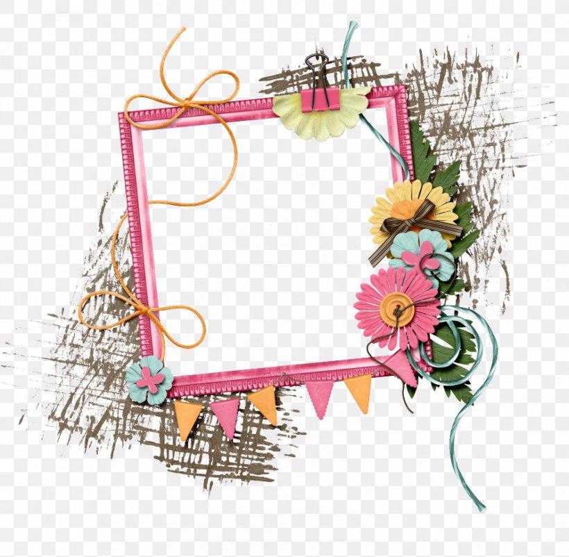 Floral Design Picture Frames Pink M, PNG, 889x870px, Floral Design, Flower, Picture Frame, Picture Frames, Pink Download Free