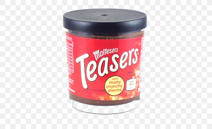 Maltesers Teasers Chocolate Spread 200g Pack Of 2 Maltesers 3 Pack Delivered To Arab Emirates Malteser Teasers Aufstrich 200g, PNG, 500x500px, Maltesers, Chocolate Spread, Cream, Flavor, Gram Download Free