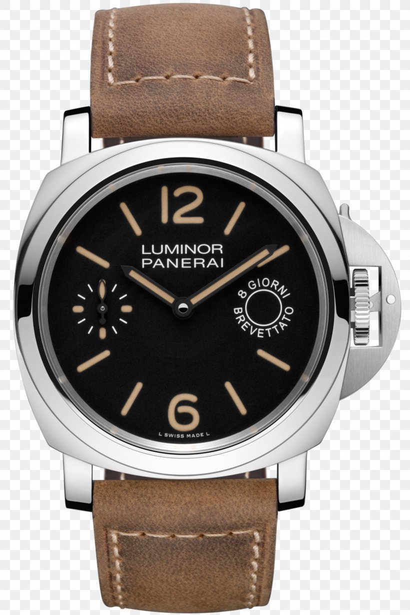 Panerai Men's Luminor Marina 1950 3 Days Automatic Watch Movement, PNG, 1333x2000px, Panerai, Automatic Watch, Brand, Brown, Jewellery Download Free