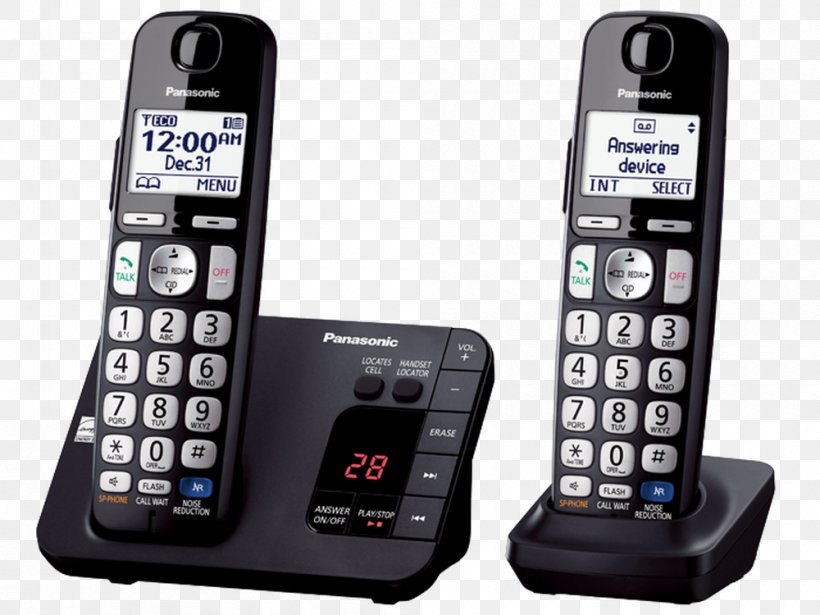 Cordless Telephone Digital Enhanced Cordless Telecommunications Handset Mobile Phones, PNG, 1000x750px, Cordless Telephone, Answering Machine, Caller Id, Cellular Network, Communication Device Download Free