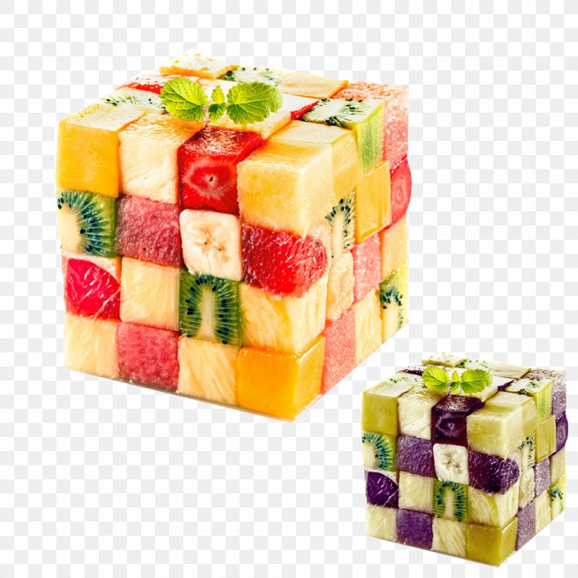 Fruit Salad Berry Fruit Cube, PNG, 1000x1000px, Fruit Salad, Berry, Blueberry, Confectionery, Cube Download Free