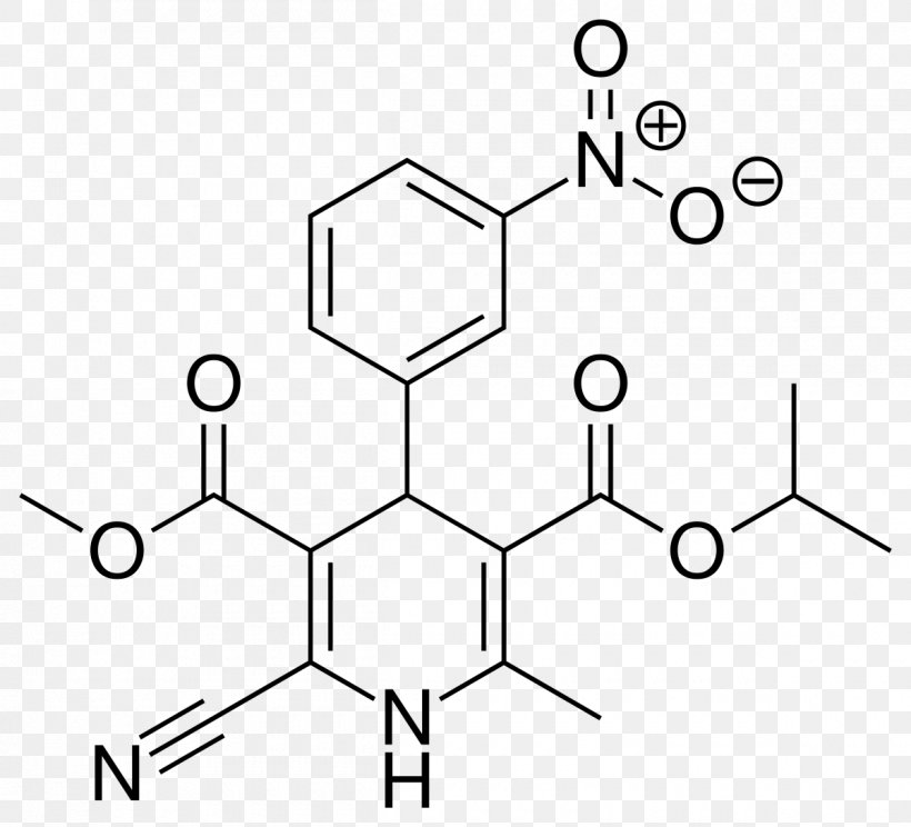 Nilvadipine Nimodipine Nifedipine Calcium Channel Blocker Nicardipine, PNG, 1200x1090px, Nimodipine, Antianginal, Area, Benidipine, Black And White Download Free