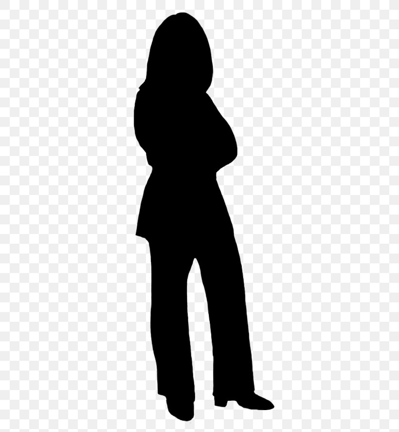 Silhouette Clip Art, PNG, 375x886px, Silhouette, Black And White, Child, Drawing, Female Download Free