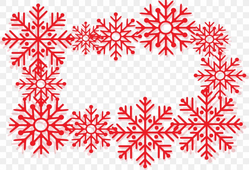 Snowflake Red, PNG, 1609x1097px, Snowflake, Area, Black And White, Border, Festival Download Free