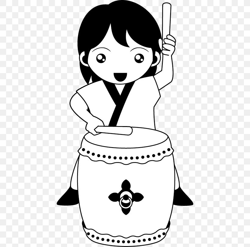 Taiko Drum Musical Instruments Line Art, PNG, 448x811px, Watercolor, Cartoon, Flower, Frame, Heart Download Free