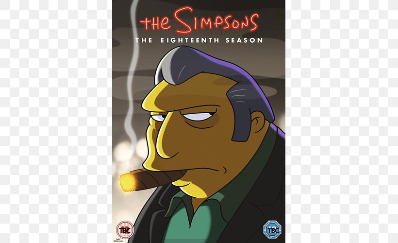 The Simpsons, PNG, 500x500px, Simpsons Season 18, Album Cover, Bluray Disc, Cartoon, Comics Download Free