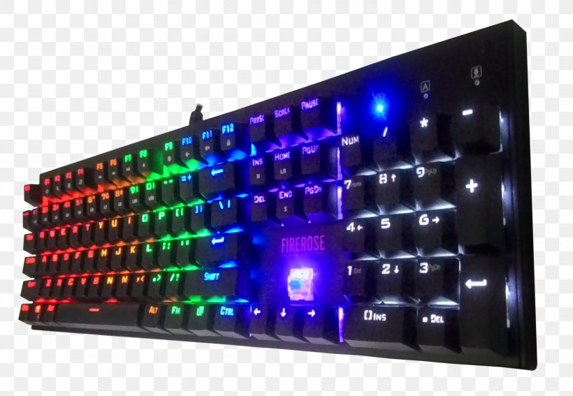 Computer Keyboard Gaming Keypad IP Code Light Display Device, PNG, 2048x1417px, Computer Keyboard, Blue, Chromatic Scale, Computer, Computer Monitors Download Free