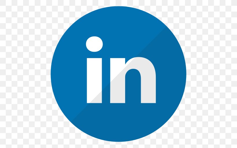 LinkedIn Social Media Business Logo, PNG, 512x512px, Linkedin, Area, Blue, Brand, Business Download Free