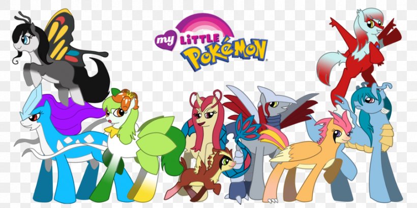 My Little Pony Pinkie Pie Pokémon Fan Art, PNG, 900x450px, Watercolor, Cartoon, Flower, Frame, Heart Download Free
