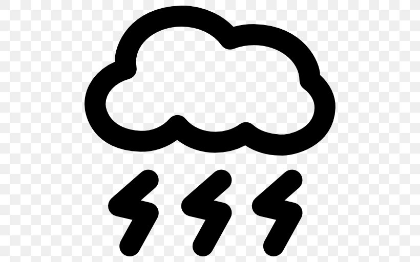 Rain Weather Clip Art, PNG, 512x512px, Rain, Area, Black And White, Heart, Lightning Download Free