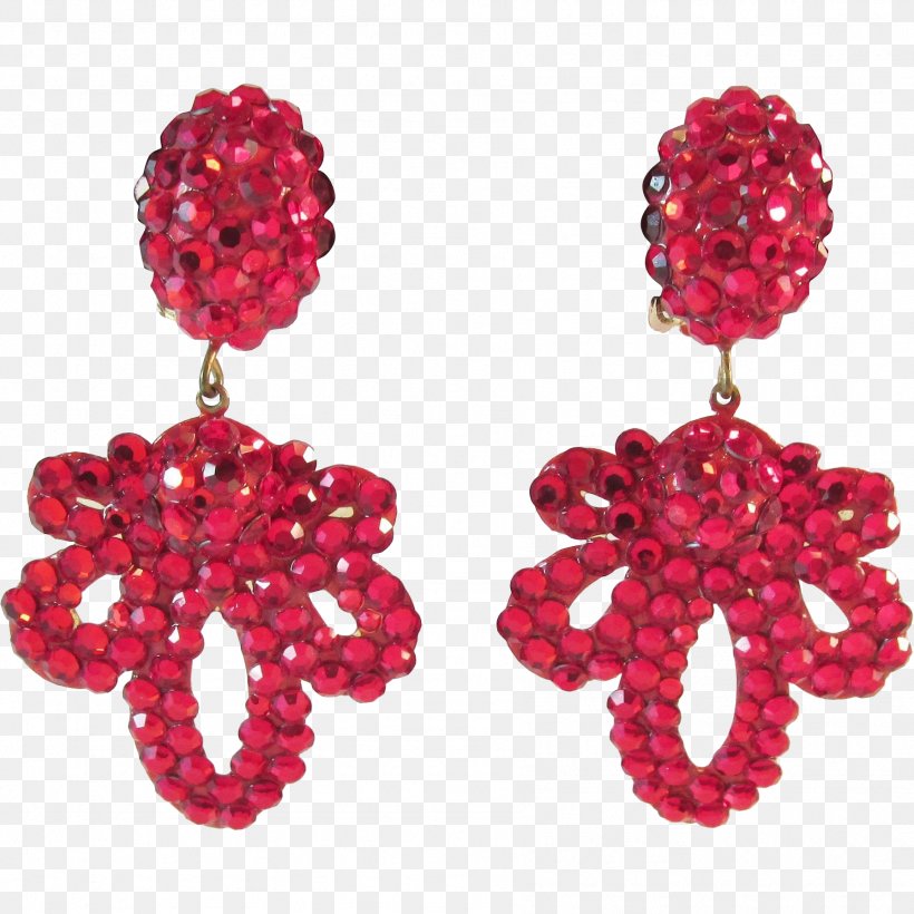 Ruby Earring Body Jewellery Bead Magenta, PNG, 1792x1792px, Ruby, Bead, Body Jewellery, Body Jewelry, Earring Download Free