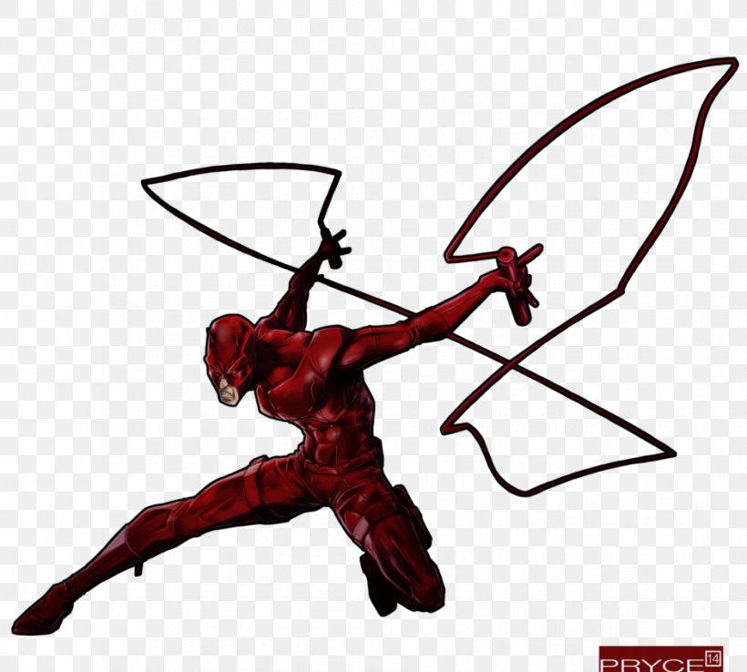 Daredevil Elektra Marvel Cinematic Universe Clip Art, PNG, 942x848px, Daredevil, Art, Bowyer, Cold Weapon, Comics Download Free