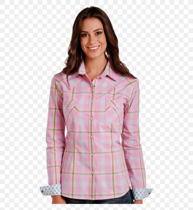 Blouse Tartan Sleeve Pink M Button, PNG, 1150x1250px, Blouse, Barnes Noble, Button, Clothing, Day Dress Download Free