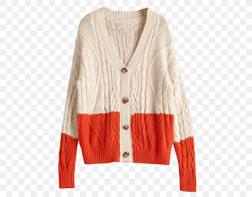 Cardigan Sweater Sleeve Button Knitting, PNG, 480x640px, Cardigan, Beige, Button, Cable Knitting, Clothing Download Free